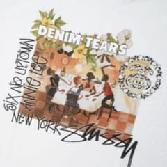 Stussy x Denim Tears Annie Lee Tee Whiteのサムネイル