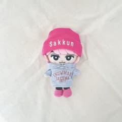すのチル チルぬい 服 グレーカレッジパーカー ピンク Sakkun - メルカリ