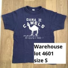 ウエアハウス　Tシャツ　Sサイズ　warehouse 4601  ネイビーのサムネイル
