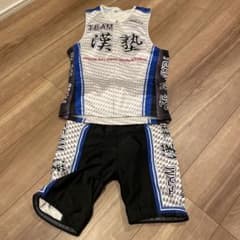 TEAM 漢塾 トライアスロンウェア 上下セット Mサイズ TEAM 漢塾 トライアスロンウェア 上下セット Mサイズ - メルカリ