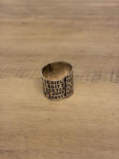 SERGE THORAVAL 創世記 シルバーリング ［18号］ SERGE THORAVAL 創世記 シルバーリング ［18号］ - メルカリ