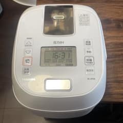 東芝/圧力ジャーIH炊飯器RC-6PXR/3.5合炊きホワイトのサムネイル