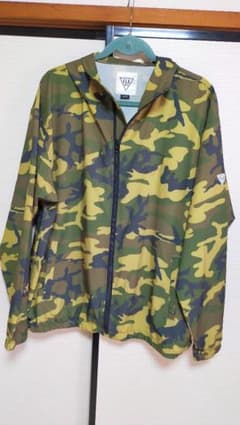 【美品】F.L.E EDWIN 迷彩デルタ ジャケット　Ｌのサムネイル