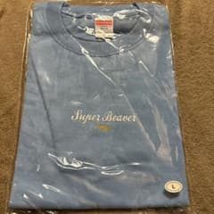 SUPER BEAVER 刺繍Tシャツ Lサイズ 青のサムネイル
