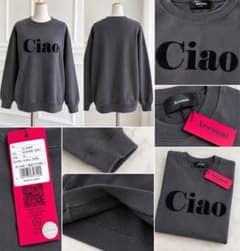 【新品未使用】Account Ciao スウェット ダークグレー XLのサムネイル