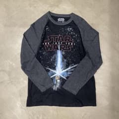 STAR WARS 론 T 블랙 스타 워즈 무비 T