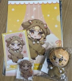 【4点】ななしいんく　因幡はねる GiGO限定　マスコット　アクスタ　ファイル