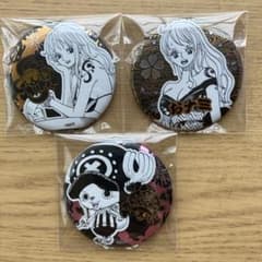 ワンピース ONEPIECE ナミ チョッパー デコレクション缶バッジのサムネイル