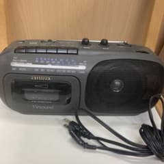レトロ　ラジカセ　aiwa　RM-35 Aiwa RM-35 97年製 ラジオ・カセットレコーダー ジャンク品 - メルカリ