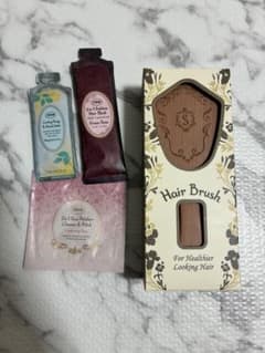 【新品】サボン　ヘアブラシ　※試供品付きのサムネイル