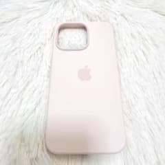 【Apple純正】 iPhone 13 Pro シリコーンケース チョークピンクのサムネイル