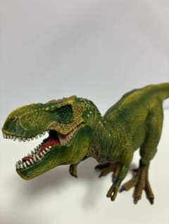 ティラノサウルス模型 約27cm 緑色のサムネイル