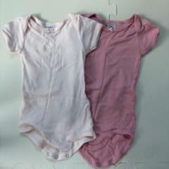 Petit Bateau プチバトー　ベビー肌着 6m 2枚セット