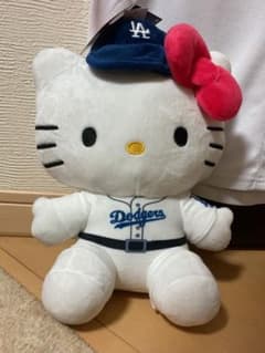 ハローキティメドジャース コラボ ぬいぐるみ 30cm MLB公式 ハローキティ ドジャース コラボ ぬいぐるみ MLB公式 - メルカリ