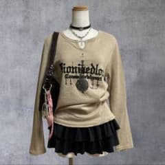 y2k 00s archiveグランジモッズコートサイズ46 森ガールgeek y2k 00s archive グランジファー付モッズコート 森ガールgeek - メルカリ