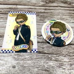 イナズマイレブン　ラウンドワン　鬼道有人　特典　缶バッジのサムネイル