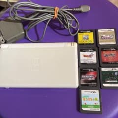 ニンテンドーdsホワイト本体➕ソフト7本セットのサムネイル