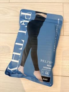 PELTHY RESET LEGGINGS ブラック LLサイズのサムネイル