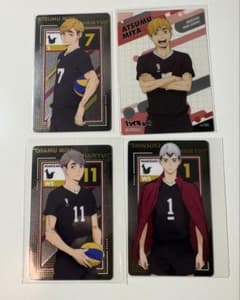ハイキュー!! 稲荷崎高校 まとめ売り 宮侑 宮治 北信介 カード - メルカリ