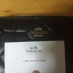 新品未使用COACHブラック長財布のサムネイル