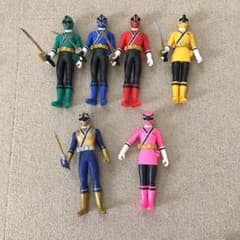 フィギュア ソフビ シンケンジャー 6体のサムネイル