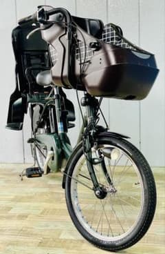 3826パナソニック12アンペア 20インチ子供乗せ電動アシスト自転車
