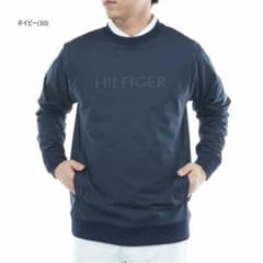 トミーヒルフィガー 防風クルーネックスウェット【L寸】ネイビー