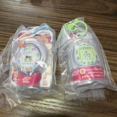 たまごっち カスタムキーリング ほわいとくろーばー ビーズほわいと 2点セットのサムネイル