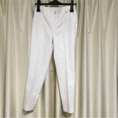 【 MUJI 】きれいめパンツ 白【新品】のサムネイル