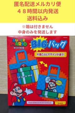 スーパーマリオ　BIGバッグ　マリオのサムネイル