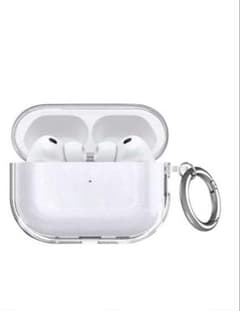 AirPods Pro2用 クリアケース カラビナ付きのサムネイル