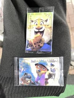 ズートピア ウエハース 2枚セット　JUDY&NICK&NIBBLESのサムネイル