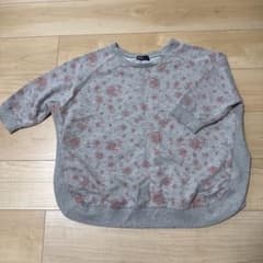 AS KNOW AS 花柄プルオーバー グレーのサムネイル