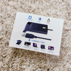 匿名発送❣️ICカードリーダー　Windows Mac対応　取説付き - 4