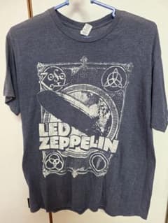 ​【US古着】レッドツェッペリン バンドTシャツ ヘザーネイビーのサムネイル