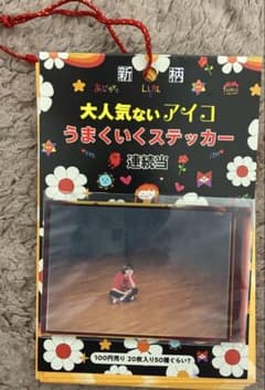 aiko 大人気ないうまくいくステッカー 表紙含19枚+1枚おまけLLRL2