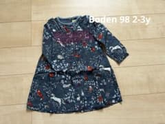 Boden スモッキングワンピース　98