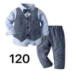 ☆新品☆男の子スーツ 子供 フォーマル セットアップ タキシード　120サイズのサムネイル