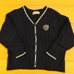 セール★ミキハウス ニットカーディガン100のサムネイル