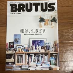 BRUTUS 2022年8月15日号 棚は、生きざまのサムネイル