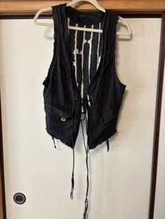 KMRii ケムリ サーペントクロス ベスト ジレ スカル KMRii ケムリ ベスト ジレ ブラック サイズ2 サーペントクロス美品
