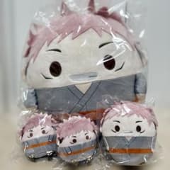 呪術廻戦 ぬいくじ3 虎杖悠仁 ふわコロりん B賞 D賞 E賞のサムネイル