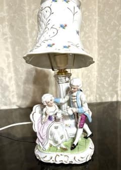 ヤマハ陶芸 陶器 テーブルライト スタンド ランプ アンティーク