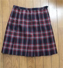 チェックスカート プリーツスカートのサムネイル