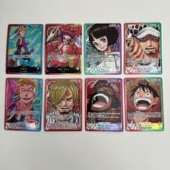 や*ん様 【高騰中】ワンピースカード リーダー パラレル 8枚 まとめ