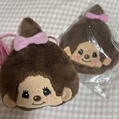 美品 モンチッチ フェイスポーチのサムネイル
