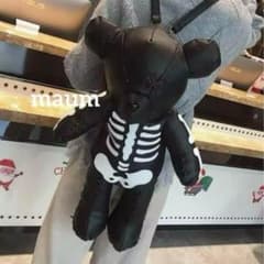 スケルトン ベア バッグパック くま リュック ハロウィン ゴスロリ 