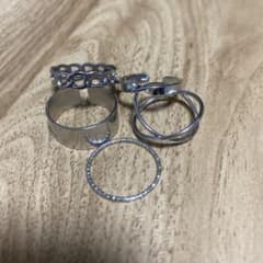 シルバーリング5点セットのサムネイル