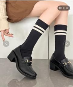 Shoes in Closet 超軽量厚底 マニッシュ ビットローファーのサムネイル