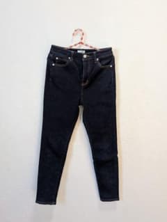 スキニーデニムパンツ インディゴ　ストレッチのサムネイル